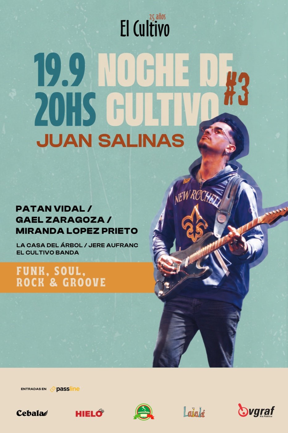 Noche de Cultivo #3 con Juan Salinas